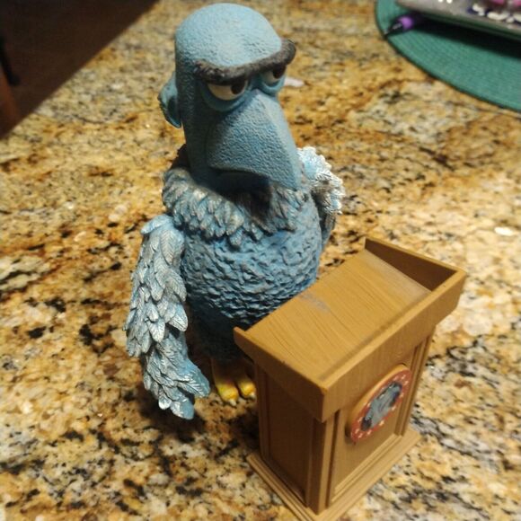 Muppet Show Sam Eagle Figure + Accessories / Palisades Toys / Series 8 2004 - Picture 4 of 9